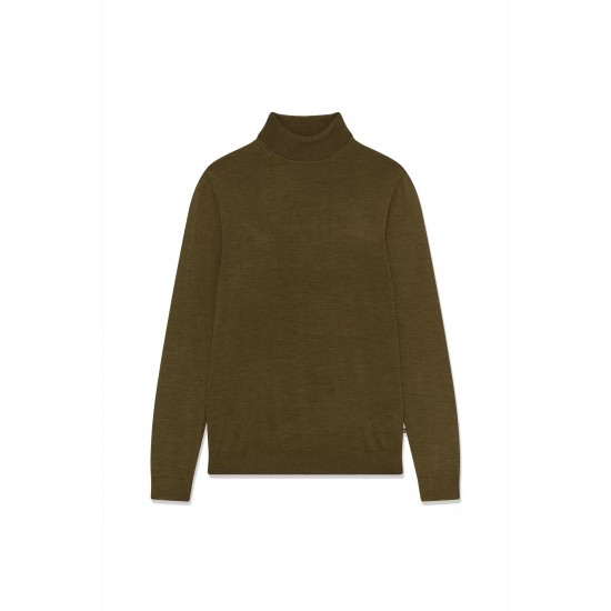 Matinique Sepia Maparcusman Merino Wool Rollneck Matinique Sepia Maparcusman Merino Wool Rollneck