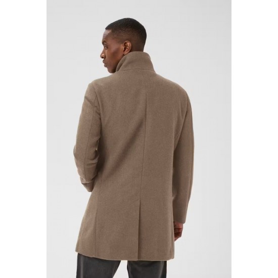 Matinique Walnut Harvey Wool Coat Matinique Walnut Harvey Wool Coat