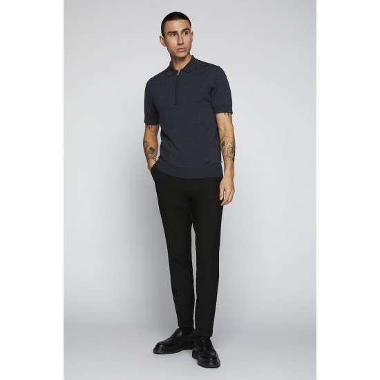 Matinique dark navy melange mapolo knit Matinique dark navy melange mapolo knit