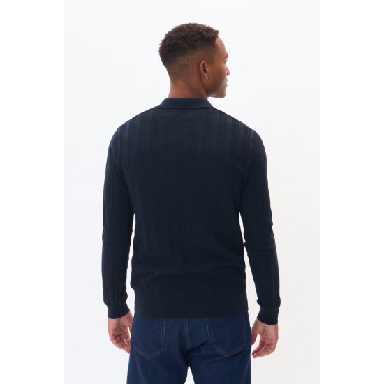 Matinique maklint heritage dark navy pullover