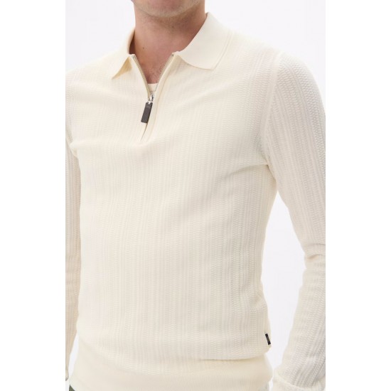 Matinique maklint heritage off white pullover