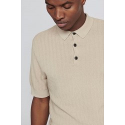 Matinique plaza taupe MApolo knitted heritage polo