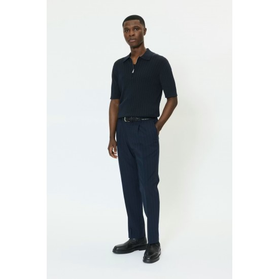 Matinique MApolo Dark Navy Knitted Polo