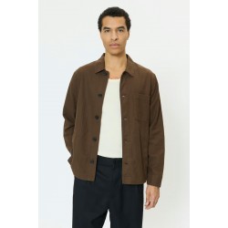 Matinique Heritage Chocolate Brown Overshirt