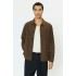 Matinique Heritage Chocolate Brown Overshirt