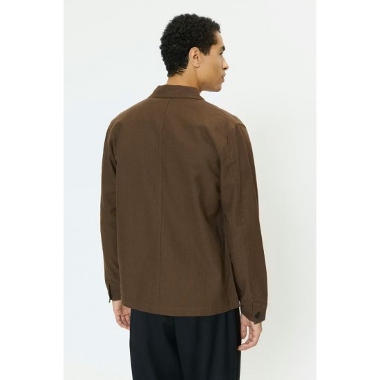 Matinique Heritage Chocolate Brown Overshirt
