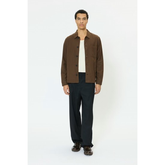 Matinique Heritage Chocolate Brown Overshirt