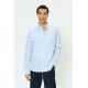 Matinique MAchristaldo chambray blue shirt