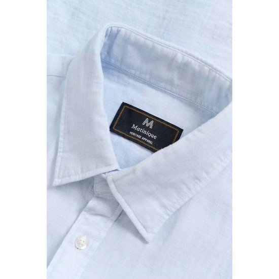 Matinique MAchristaldo chambray blue shirt