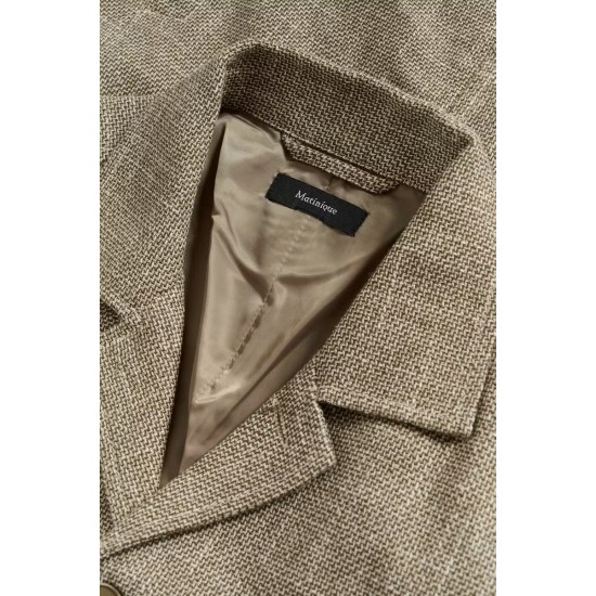 Matinique MAlaus Plaza Taupe Overshirt Jacket