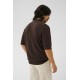 Matinique MApolo Chocolate brown knitted polo