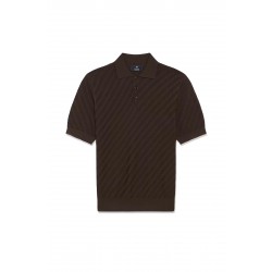 Matinique MApolo Chocolate brown knitted polo Matinique MApolo Chocolate brown knitted polo
