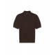 Matinique MApolo Chocolate brown knitted polo