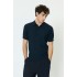 Matinique MApolo dark navy knitted polo