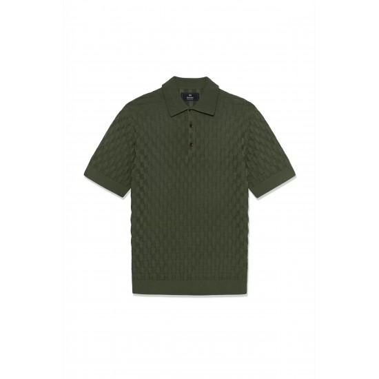 Matinique MApolo thyme knitted polo