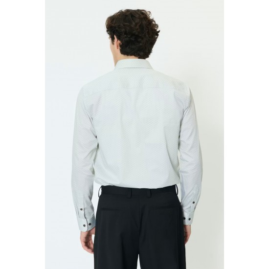 Matinique MAtrostol White Green Shirt