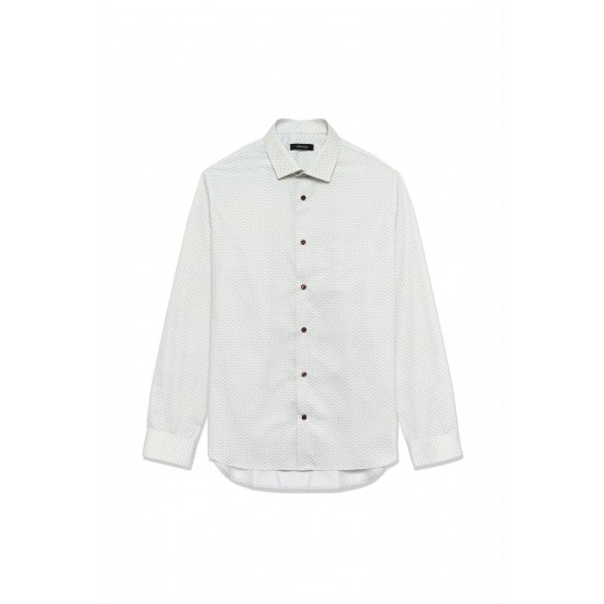 Matinique MAtrostol White Green Shirt