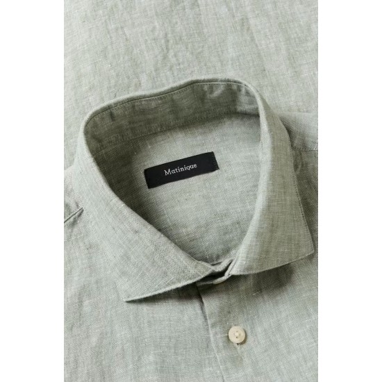 Matinique Sea Spray Linen Mamarc shirt