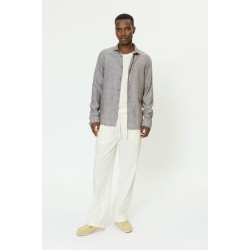 Matinique chocolate brown mamarc shirt