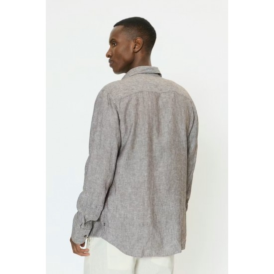 Matinique chocolate brown mamarc shirt