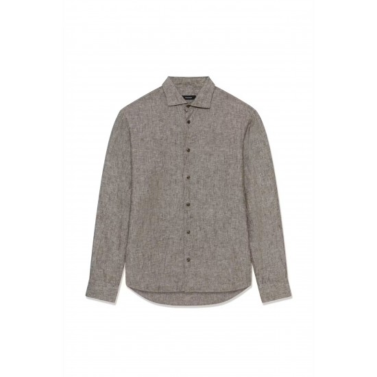 Matinique chocolate brown mamarc shirt