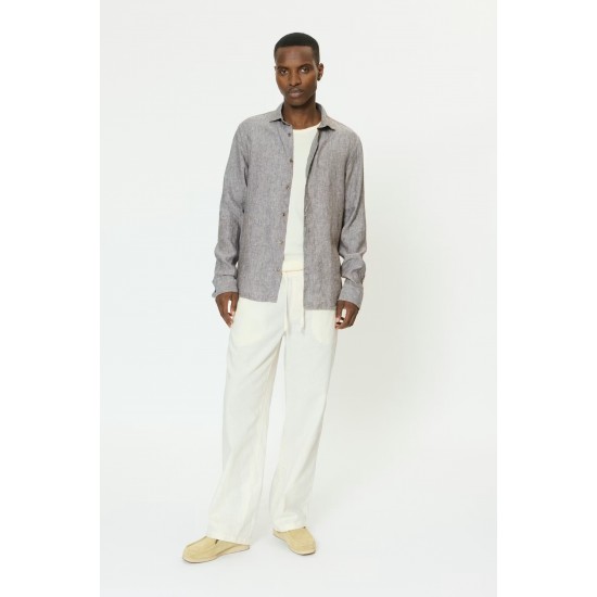 Matinique chocolate brown mamarc shirt