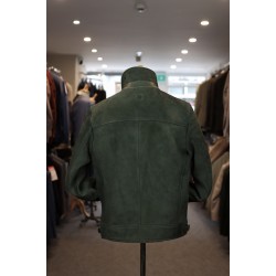 Milestone green suede Camino jacket