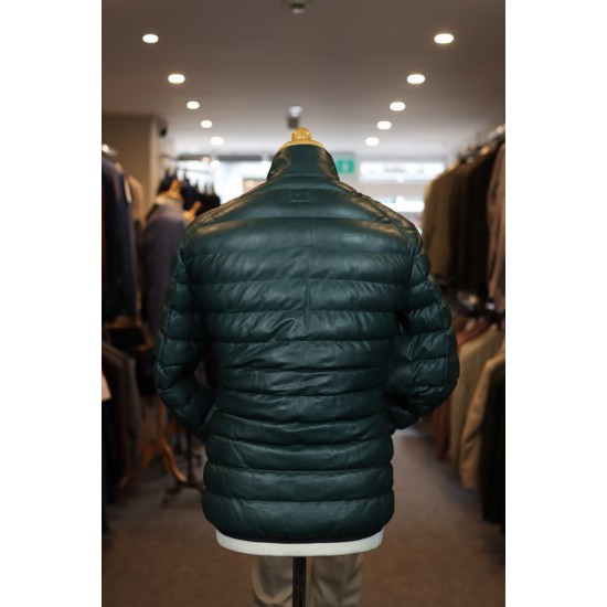 Milestone MSHendrik Green Leather Jacket