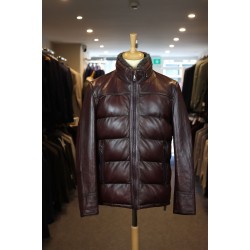 Milestone Kilian Bordeaux Lambskin Leather Jacket