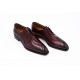 Raffaele D'Amelio wine leather shoes