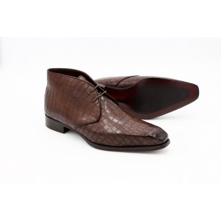 Raffaele D'Amelio Old Brown Croc Boots
