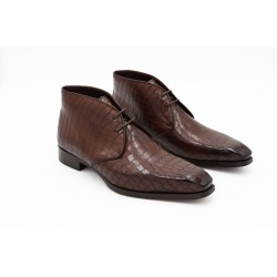 Raffaele D'Amelio Old Brown Croc Boots
