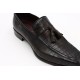 Raffaele D'Amelio Brown Croc Loafers