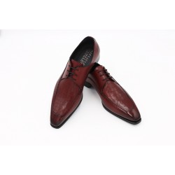 Raffaele D'Amelio Cordovan Croc Leather Shoes Raffaele D'Amelio Cordovan Croc Leather Shoes