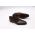 Raffaele D'Amelio Brown Brogue Toe Leather Shoes
