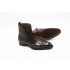Raffaele D'Amelio Dark Brown Leather Boots