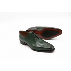 Raffaele D'Amelio Green Wholecut leather shoes