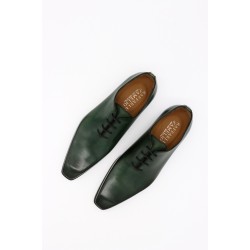 Raffaele D'Amelio Green Wholecut leather shoes