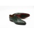 Raffaele D'Amelio Green Wholecut leather shoes