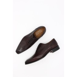 Raffaele D'Amelio Wine Brogue Toe Grain Leather shoes