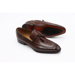 Raffaele D'Amelio Brown Tassel Loafers