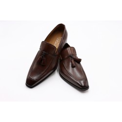 Raffaele D'Amelio Brown Tassel Loafers Raffaele D'Amelio Brown Tassel Loafers