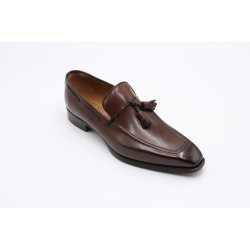 Raffaele D'Amelio Brown Tassel Loafers