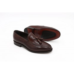 Raffaele D'Amelio Brown Tassel Loafers