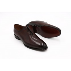 Raffaele D'Amelio Wholecut Brown Leather Shoes