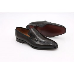 Raffaele D'Amelio Dark Brown Leather Loafers