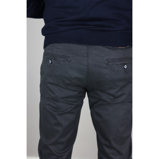 Sea Barrier Modern Fit Charcoal Grey Chino