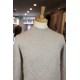  Light Beige Mockneck Pullove