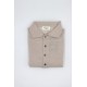 Seven Dials Light Beige Cooper Long Sleeve Polo