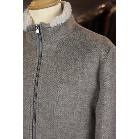 Seven Dials Tabacco Short Woolen Jacket Seven Dials Tabacco Short Woolen Jacket